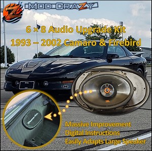 6×8 Speaker Upgrade Kit Camaro Firebird Trans Am Chevy Pontiac 1993 2002 4th Gen F-body - Etsy