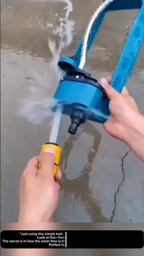 “Turn Hose Water Into SUPER Pressure?! Simple Trick That’ll Shock You 😱💦”
