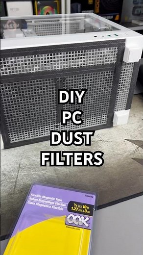 No Dust Filters on PC ? No Problem ! #shorts #diy #pc