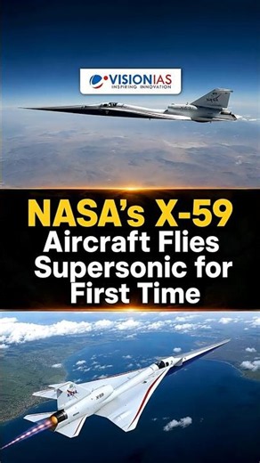 NASA’s X-59 Aircraft Flies Supersonic for First Time