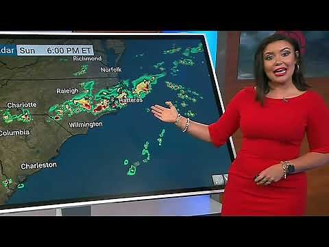 Felicia Combs - Red Dress - The Weather Channel - Rear View - Easy On The Eyes