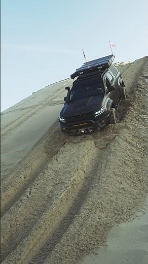 Epic Sand Dune Decent! Chevy Colorado ZR2 Bison