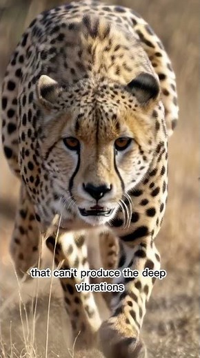 Why Cheetahs Chirp Instead of Roar 🐆 | The Secret Behind Their Unique Sound”