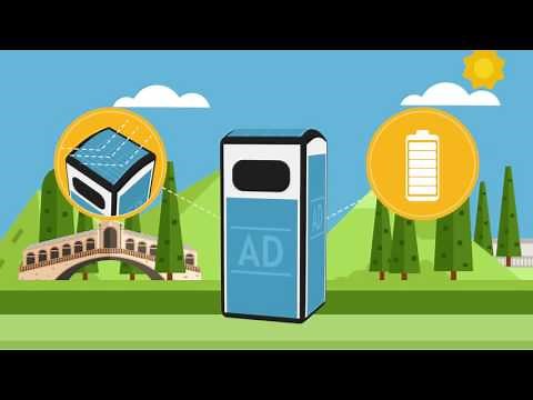 SMART CITY BIN FOR WASTE MANAGEMENT (WASTE COLLECTION TECHNOLOGY) - WWW.BINOLOGY.COM | Smart city |