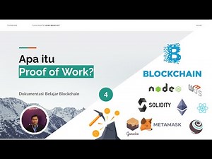 Belajar Blockchain #4 - Apa itu Proof of Work #blockchain #pow #proofofwork