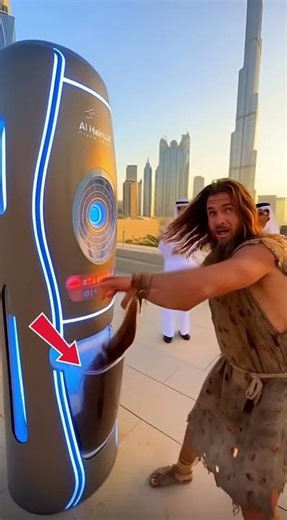 BARBERSHOP IN DUBAI WITH MUTANT HAIR! ALIEN HAIR THROWS MAN AWAY!