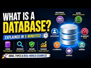 What is a Database? Explained in 5 Minutes | Beginner's Guide