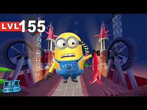 Despicable Me Minion Rush Gameplay Walkthrough Full Screen Level 155 (Xbox 4K 60FPS)