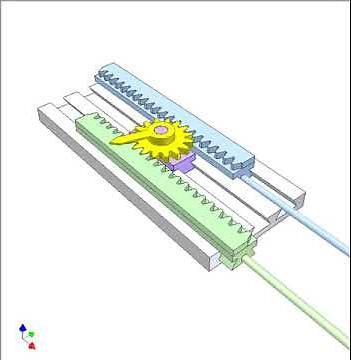 Controlling linear and rotary motions of an object 3