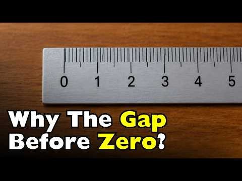Why Do Rulers Have a Zero Mark Before the Edge?