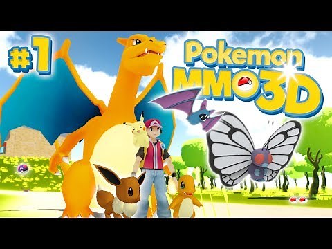A New 3D Pokemon World! - Pokémon MMO 3D #1