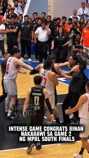 Summer Vlogs | Intense game! Congrats Biñan, nakabawi sa Game 2 ng MPBL South Finals! | Instagram