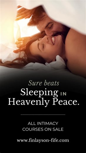 Dr. Jennifer Finlayson-Fife on Instagram: "Some things are better than sleeping in heavenly peace. If you're a little too well-rested...it's time to enroll because ALL of Dr. Finlayson-Fife's full-length marriage and intimacy courses are on sale for Christmas! **Comment SALE for the link**"