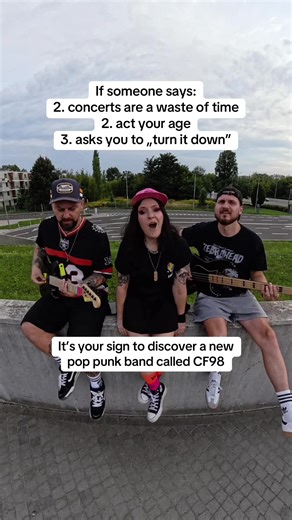 3 signs that you should definitely check out band out ❤️🔥 #poppunk #altrock #y2k #poppunkband #emopunk