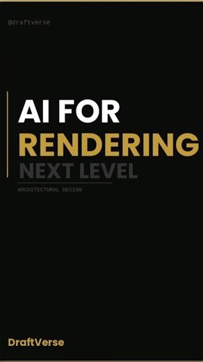 Use AI for Rendering | Architectural Visualization #sketchup