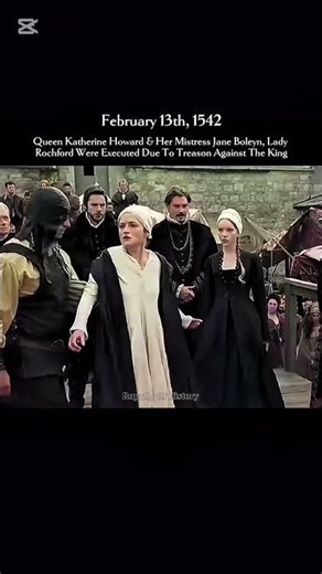 Katherine Howard & Jane Boleyn 👑 | #queen #history #viral #tudor #royalty