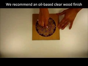 Digital Wood Marquetry Instructional Video