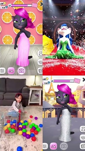 My Talking Angela – Funny Moments #mytalkingangela #shorts #funny