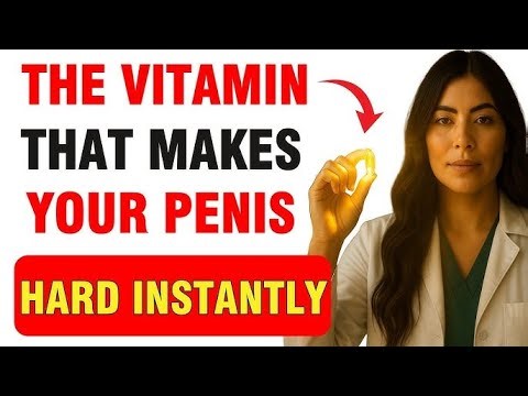 Men Over 60: Just 1 Vitamin at Night for Potency, Vigor and Deep Sleep | Men's Health