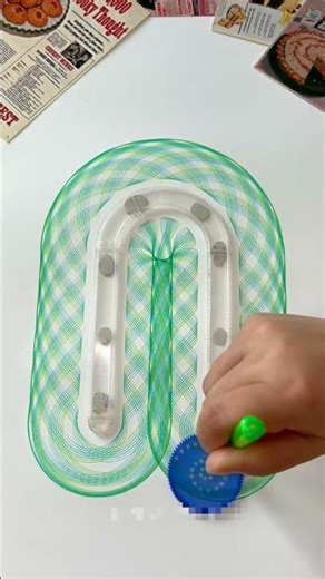 Beautiful Spirograph Circle Design ✨🎨 | Satisfying Geometry Art