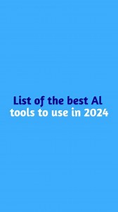 Arif | AI Tools & Tech on Instagram: "List of the best Al tools to use in 2024 . . . ChatGPT - solves anything Writesonic - Writes anything Midjourney - Generates Art Replit - Generates code Synthesia - Generate videos Soundraw - Generates music Fliki - Generate TikToks Starrytars - Generate Avatars Slides Al - Generate PPTS Remini - Edit pictures Pictory - Edit videos Wordtune - Summarize notes Business PhotoAl - professional photos . . . Follow @ariffmarketing for Social Media Marketing & AI R