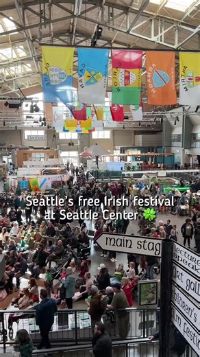 The Seattle Irish Festival wrapped up this weekend and it did not disappoint. Traditional Irish step dancing, live Celtic music, Irish food, kids activities, and local vendors. Free admission, right in the heart of the city. Put this on your calendar for next year. 🍀 📍 Seattle Center Armory 📅 In March the weekend before St. Patrick’s Day #irishfestival #stpatricksday #seattleevents #seattlecenter #stpatricks