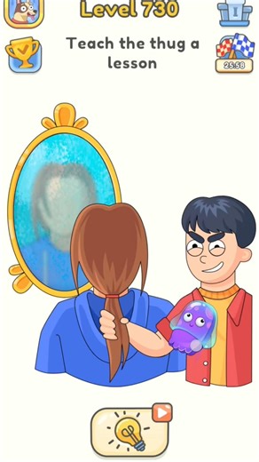 Dop 5 (Delete One Part) Level- 730 Teach the thug a lesson #viralvideo #shorts #shortsfeed