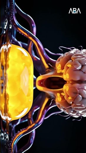 🧠🐙 Alien Bites ASMR | Brain-Headed Squid Eats Glowing Jelly Yolk Cake | Satisfying Alien Sounds