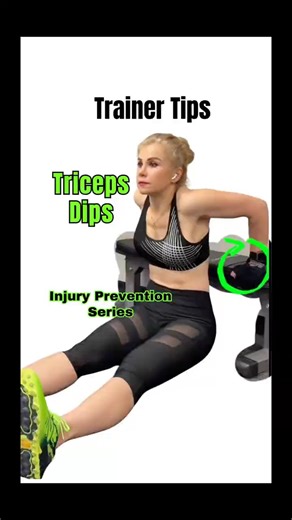 Trainer Tips | Triceps Dips for Strong & Safe Arms