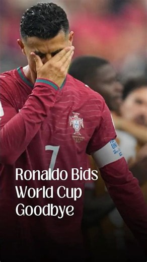 Cristiano Ronaldo's Final World Cup Match Ends As Portugal Lose To Spain