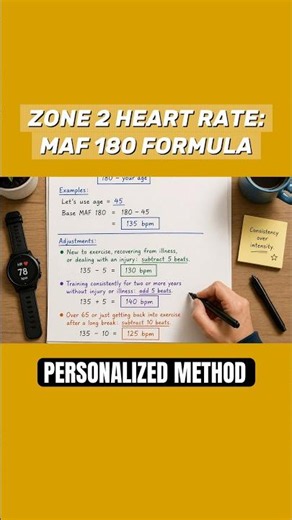 MAF 180 Formula: Find Your Zone 2 Heart Rate (Personalized Method)