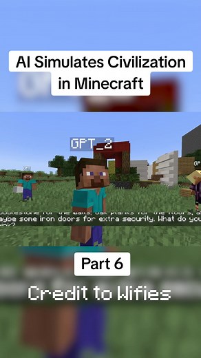 AI Simulates Civilization in Minecraft - Part 6
