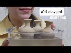 Wet clay pot // ASMR