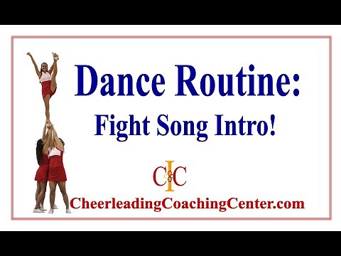 How to do Cheerleading Fight Song Dance Routines
