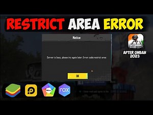 RESTRICTED AREA : BGMI EMULATOR 2023 | RESTRICT-AREA BGMI EMULATOR AFTER UNBAN