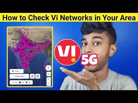 How to Check Vi 5G, 4G Official Network Coverage Map