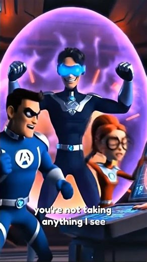 “The Power Core Crisis ⚡ 3D Superhero Mini Story”