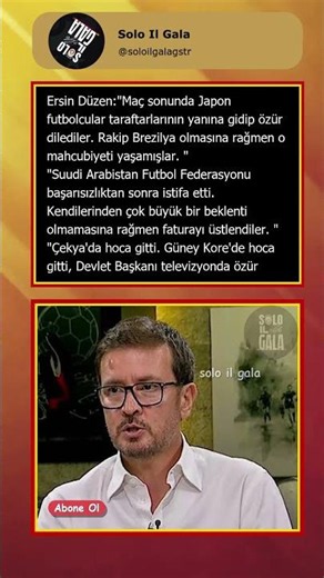 Japonlar maç sonu özür diledi #soloilgala #shorts #futbol #galatasaray