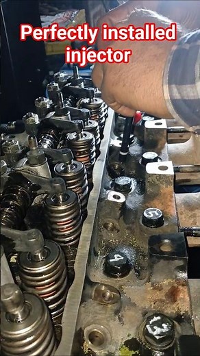 john deere 4045 injector installation #dieselengine #johndeere4045 #mechanic #JohnDeere