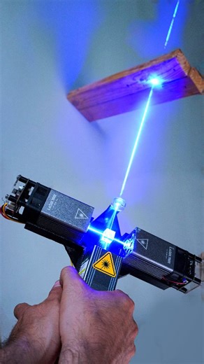 Sohel Asadi on Instagram: "🔥 Focus Locked, Material GONE! 🔥 ​I built an Auto-Focus Burning Laser that self-adjusts for the perfect cut. Watch it slice right through! ​👉 SAVE this for your next DIY project! ​👇 What should I cut next? ​#AutoFocusLaser #laser #DIYTech #LaserCutter #MakerLife #PrecisionCut"