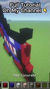 EASY Minecraft Captain America Pixel Art Tutorial