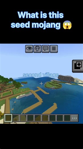 🔥 Minecraft BEST SEED EVER (2 Villages + Nether Portal + Fortress) 🔥#minecraft#camman18minecraft