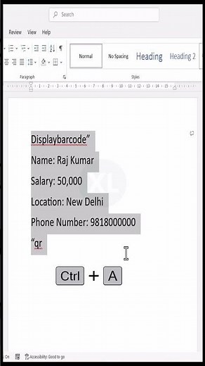 QR in One Click — Stop Wasting Time #excel #excelforbeginners #exceltips #excelshortcuts #msoffice