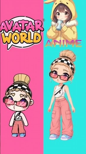 Avatar World Anime Style Transformation ✨🎀