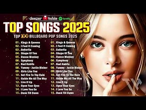 Top Hits 2025 🍒 New Popular Songs 2025 🍒 Best English Songs ( Best Pop Music Playlist ) on Spotify