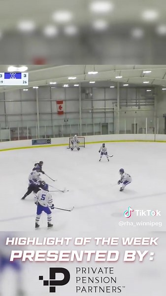 Highlight of the Week // RHA U17P Captain Murphy Johnston makes a mess behind the net after he explodes the goalie’s water bottle with his third of the season!