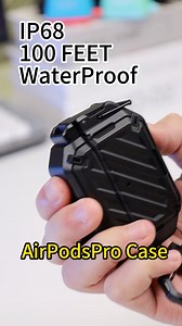 86K views · 613 reactions | Dive in without worry. The UB Pro waterproof case shields your AirPods Pro 2 from everything life throws their way—water, drops, dust, and daily chaos. Military-grade protection meets everyday convenience. Adventure-ready audio protection that doesn't compromise on access. #SUPCASE #UBPro #AirPodsPro #WaterproofCase | SUPCASE | Facebook