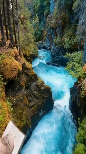 Beautiful Waterfall in Nature Relax & unwind