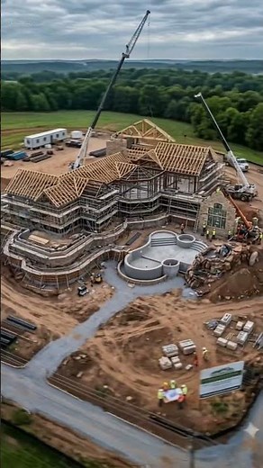 TIME LAPS #architecture #timelapse #home #skyscraperconstruction #4k #engineering #luxury #sky