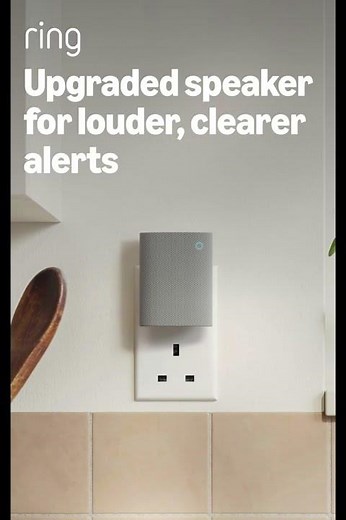Ring Chime (newest gen) | Enhanced Audio Notifications for Ring Video Doorbells & Security Cameras